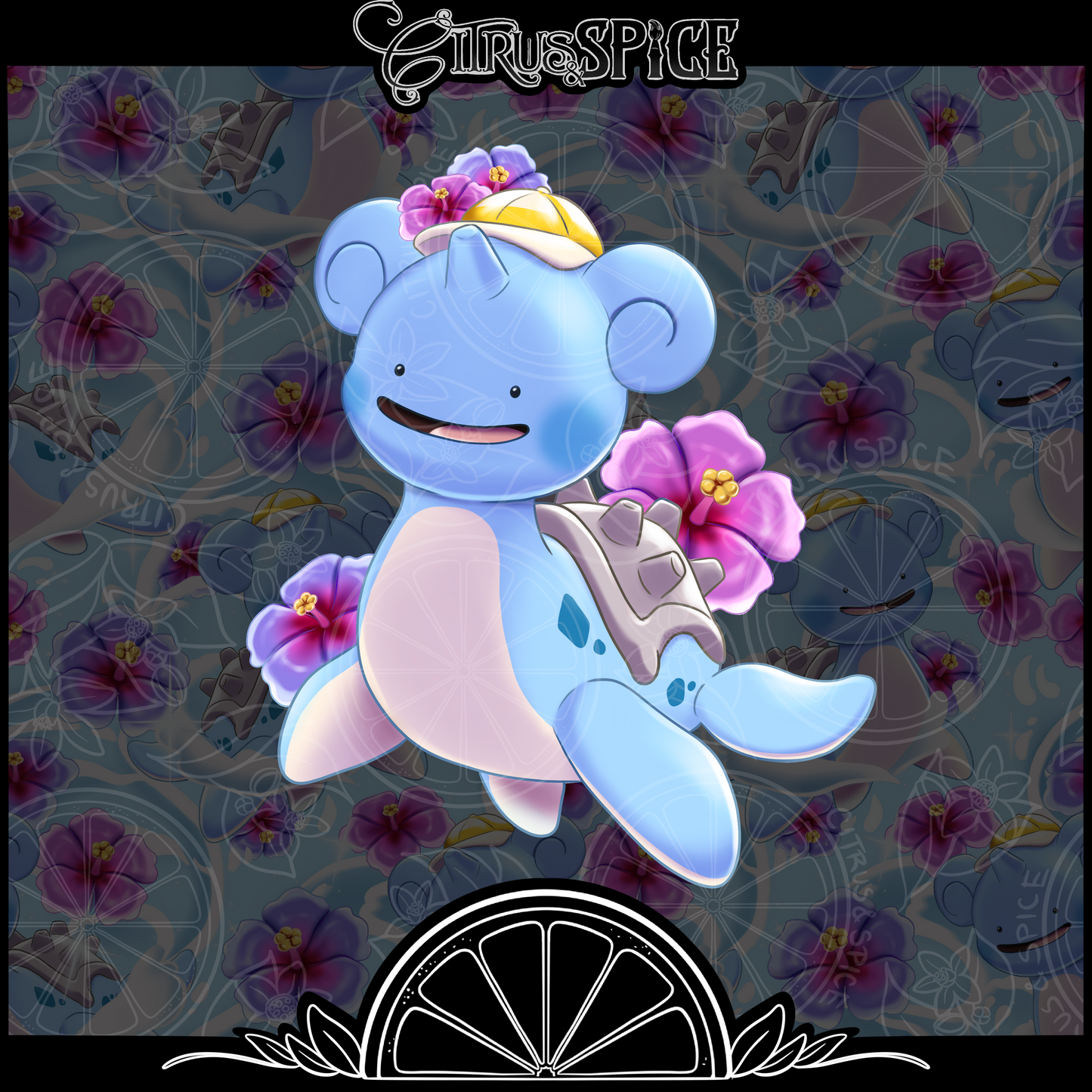 Derpy Nessy Seamless/PNG