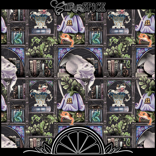 SMALL SHOP ONLY: She Was a Fairy (Lizard) Seamless