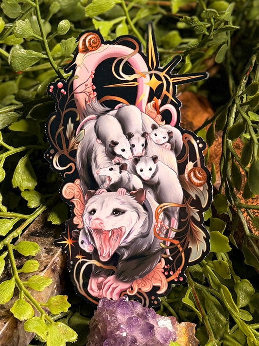 Mama Possum Sticker