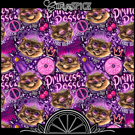 GC BWR NC Princess Donut the Queen Anne Chonk Seamless