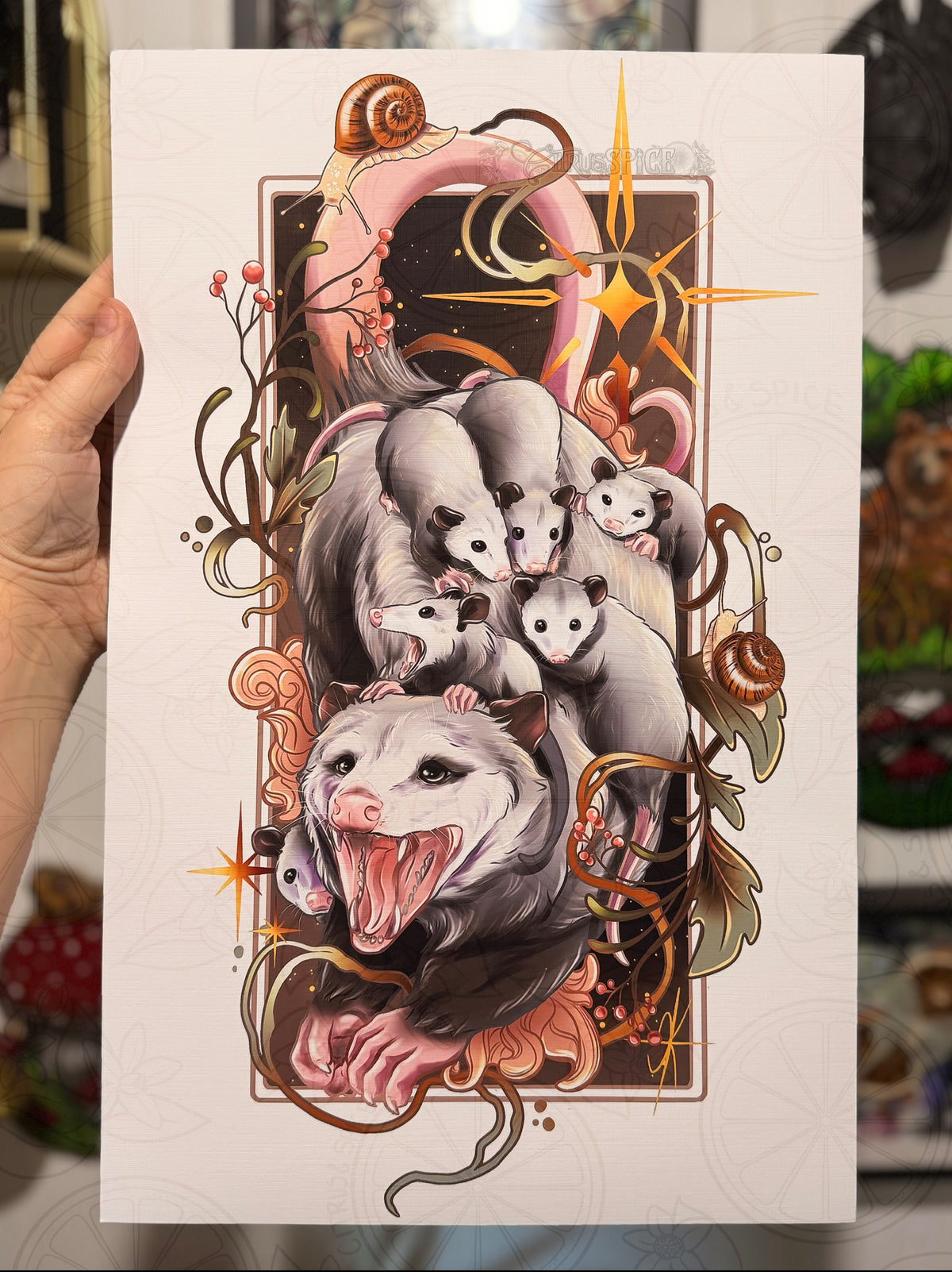 Mama Possum PRINT