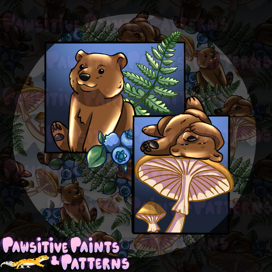 Grizzly Wilderness PNG