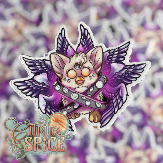 Biblically Accurate Furby Sticker