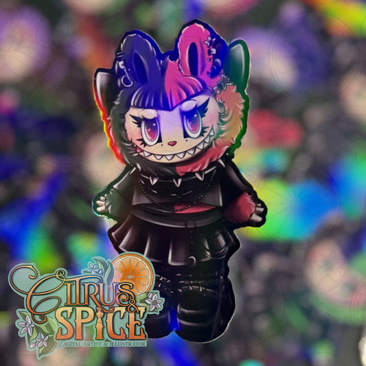 Gothbubu Pink Sticker