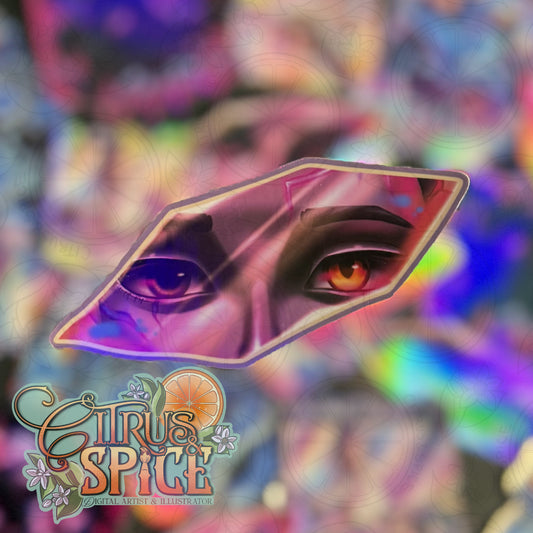Rumi Eyes Sticker