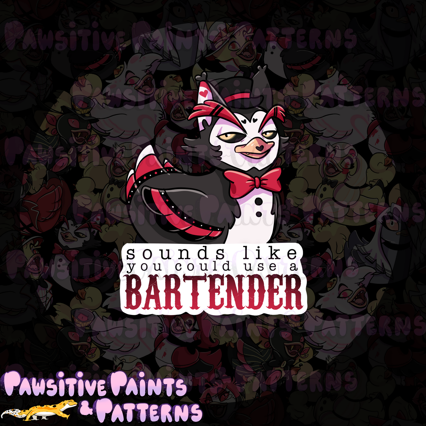 Hazbin Duckies PNG