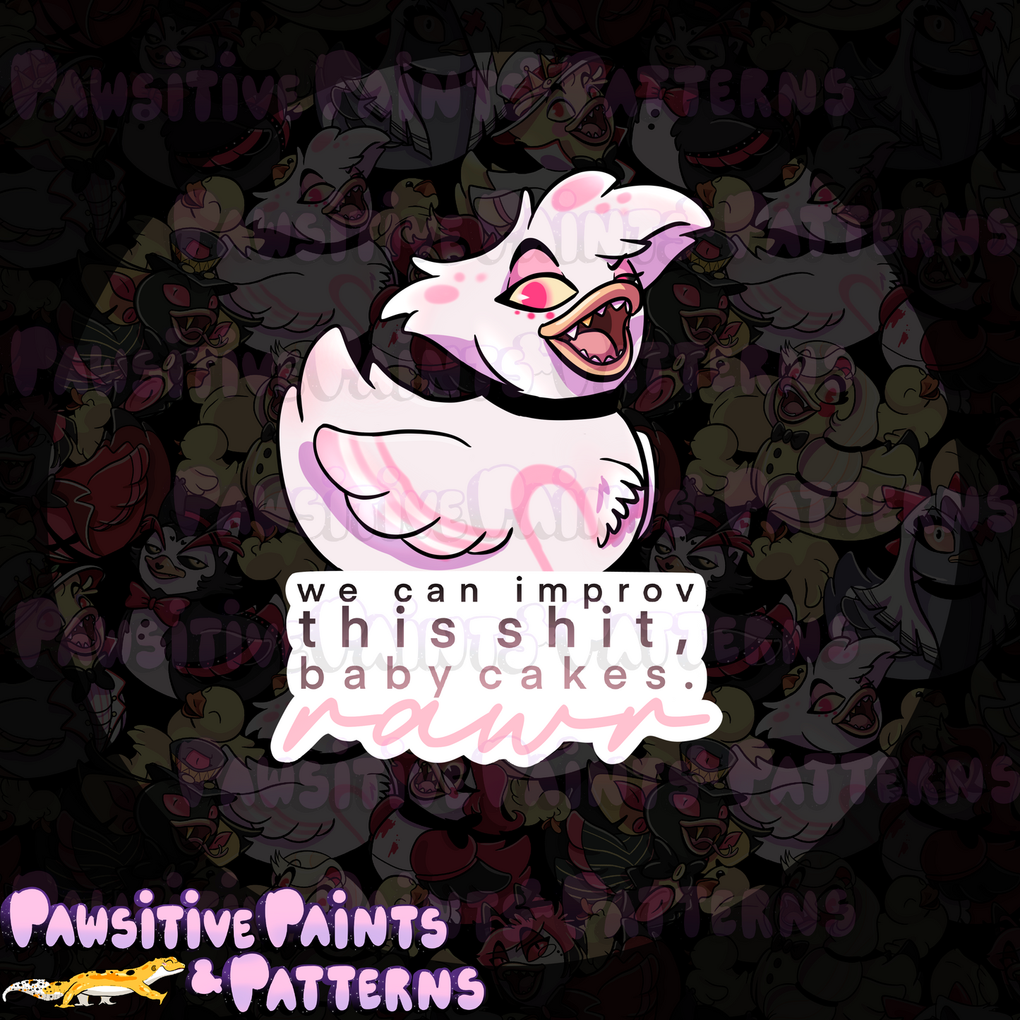 Hazbin Duckies PNG