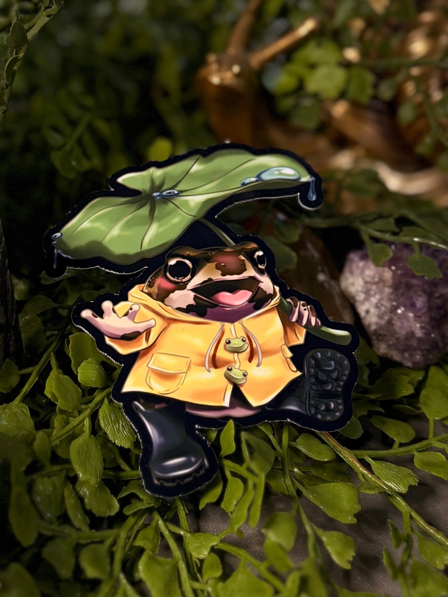 Froggy Days Sticker