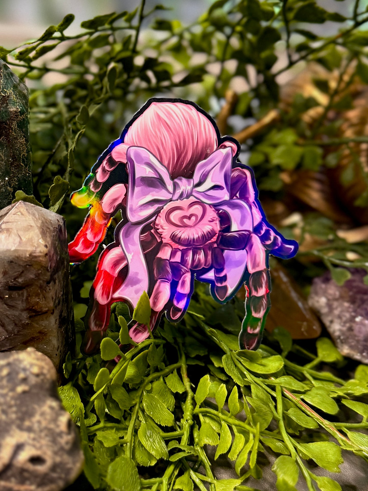 Pastel Tarantula Sticker