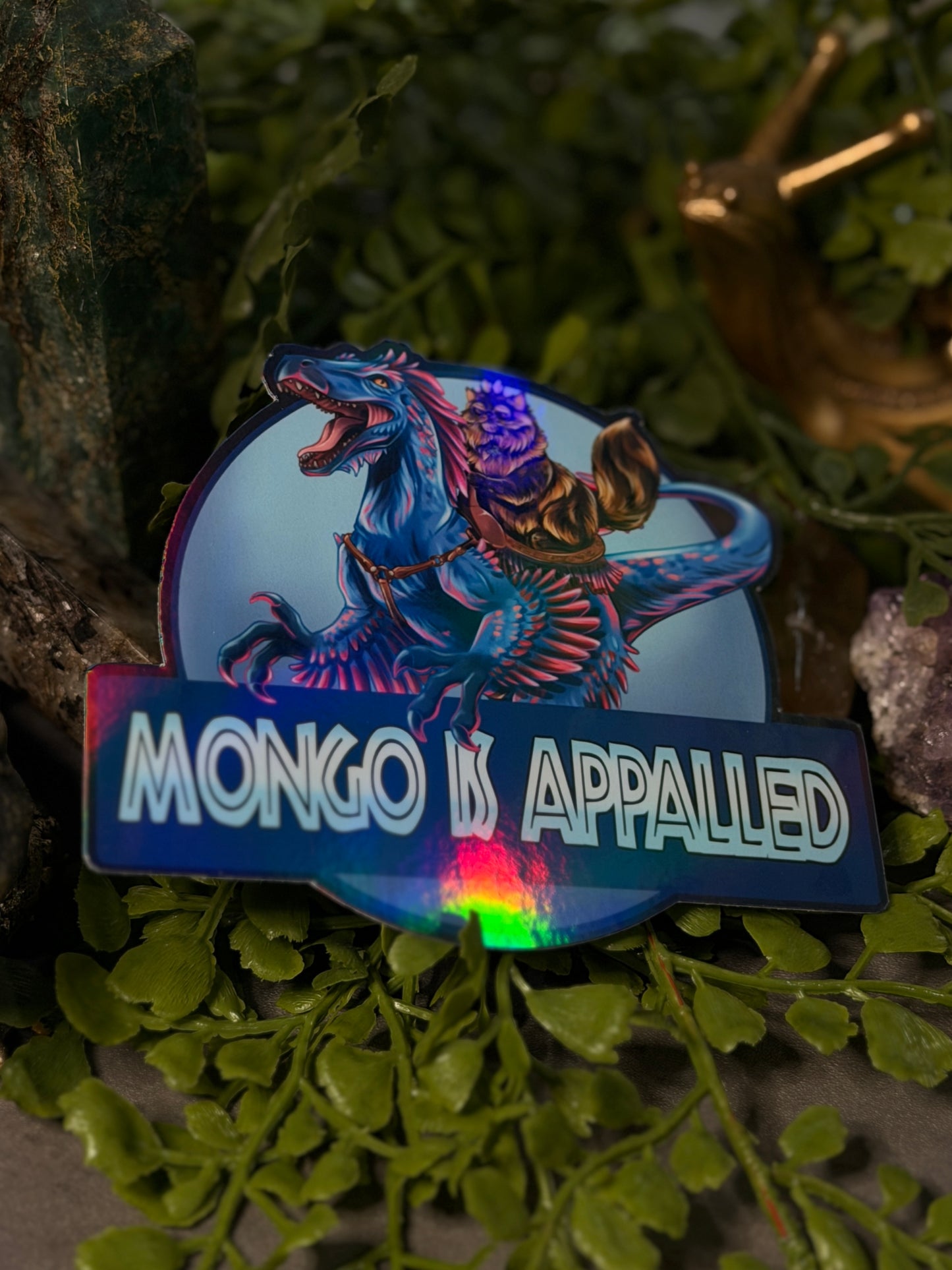 Mongo is Appalled DCC Sticker