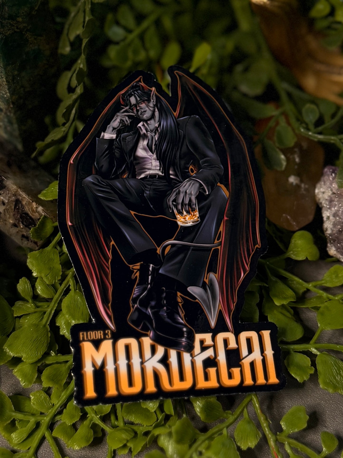 Floor 3 Mordecai DCC Sticker