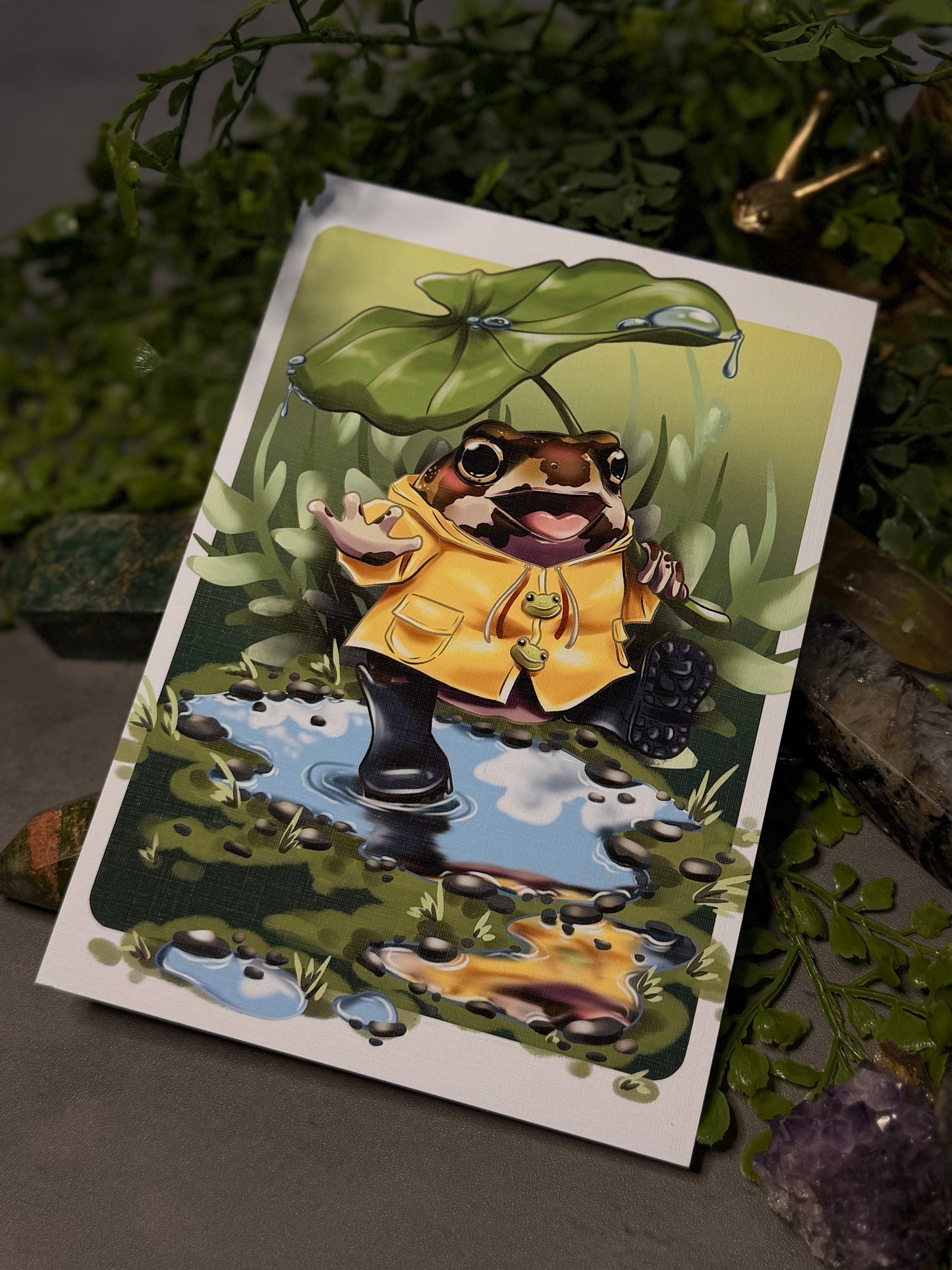 Froggy Days PRINT