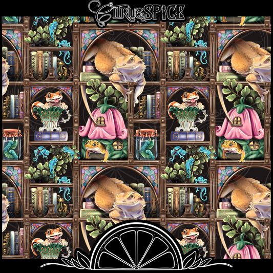 SMALL SHOP ONLY: She Was a Fairy (Lizard) Seamless