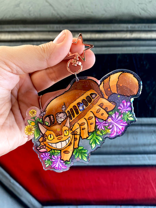 Kitty K Van Keychain