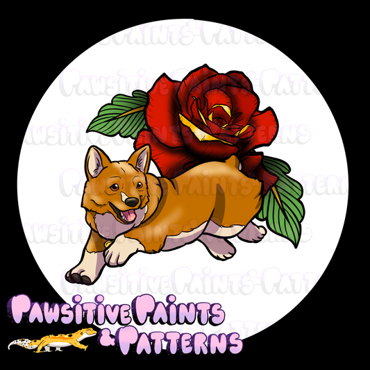 Name That Corgi PNG