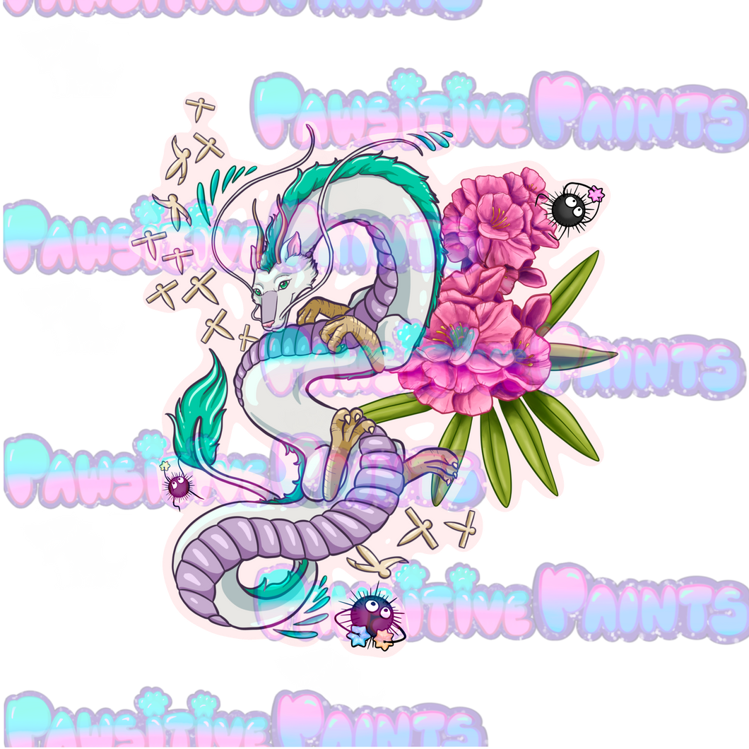 River Dragon PNG